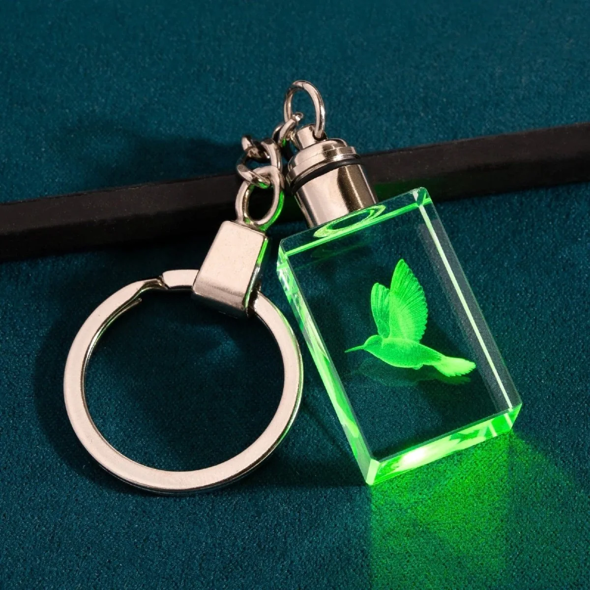 LED Crystal Keychain