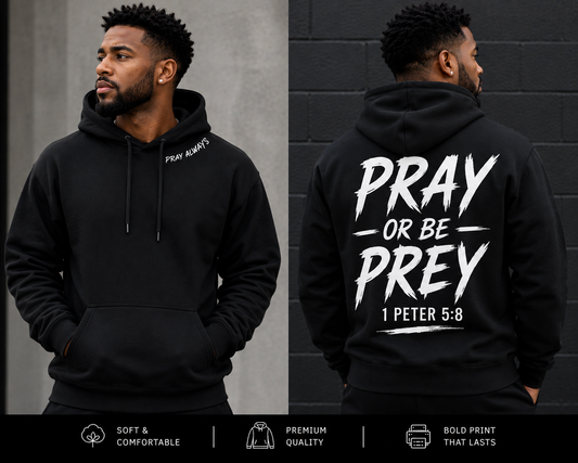 Pray or Be Prey Hoodie