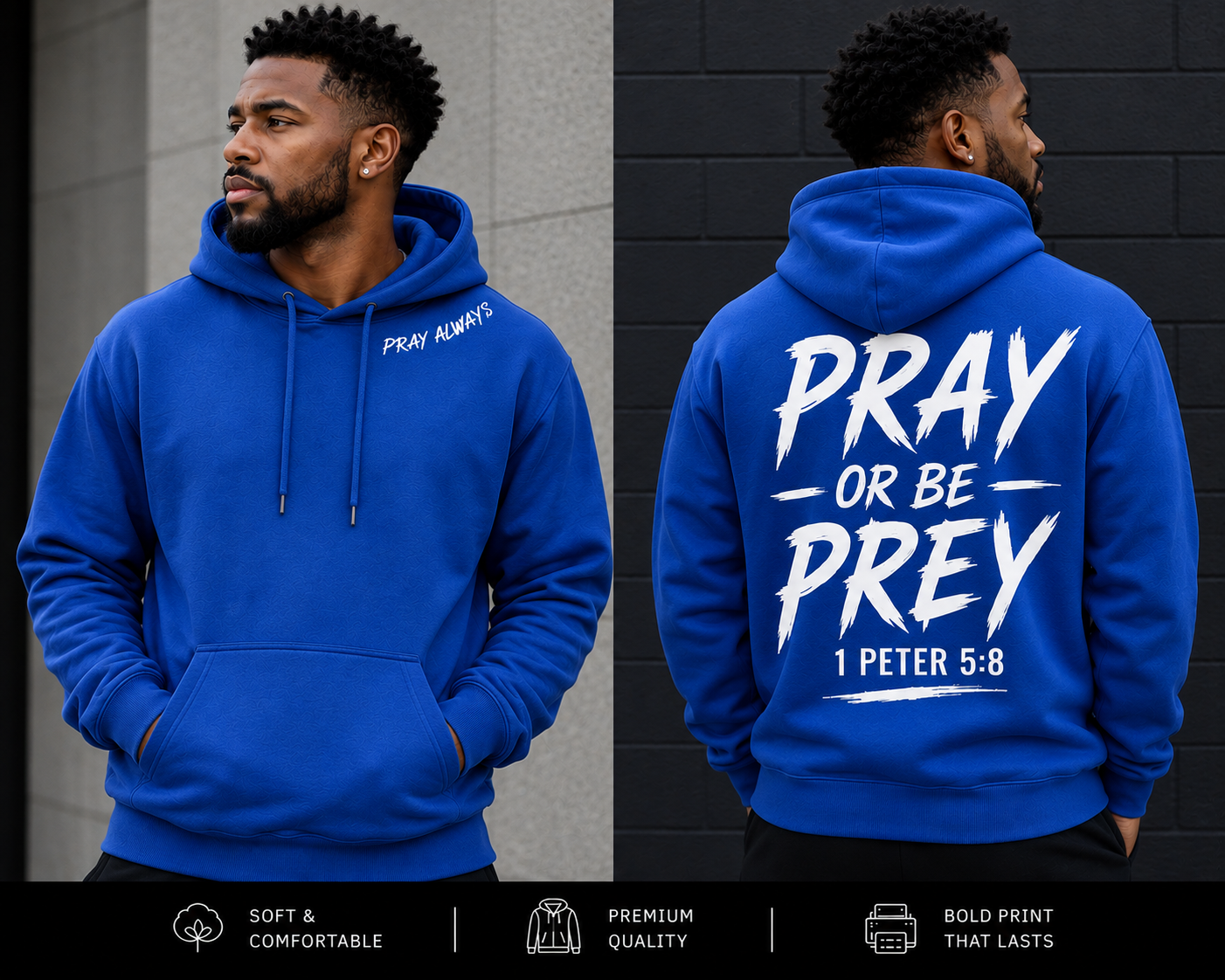 Pray or Be Prey Hoodie