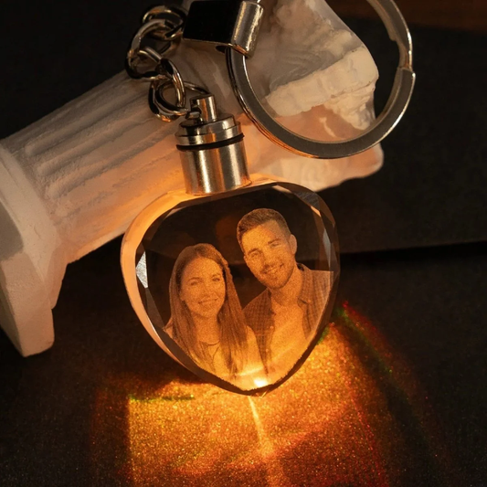LED Crystal Keychain
